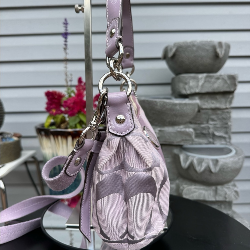 Coach Lavender Mini Shoulder Bag - Picture 4 of 11
